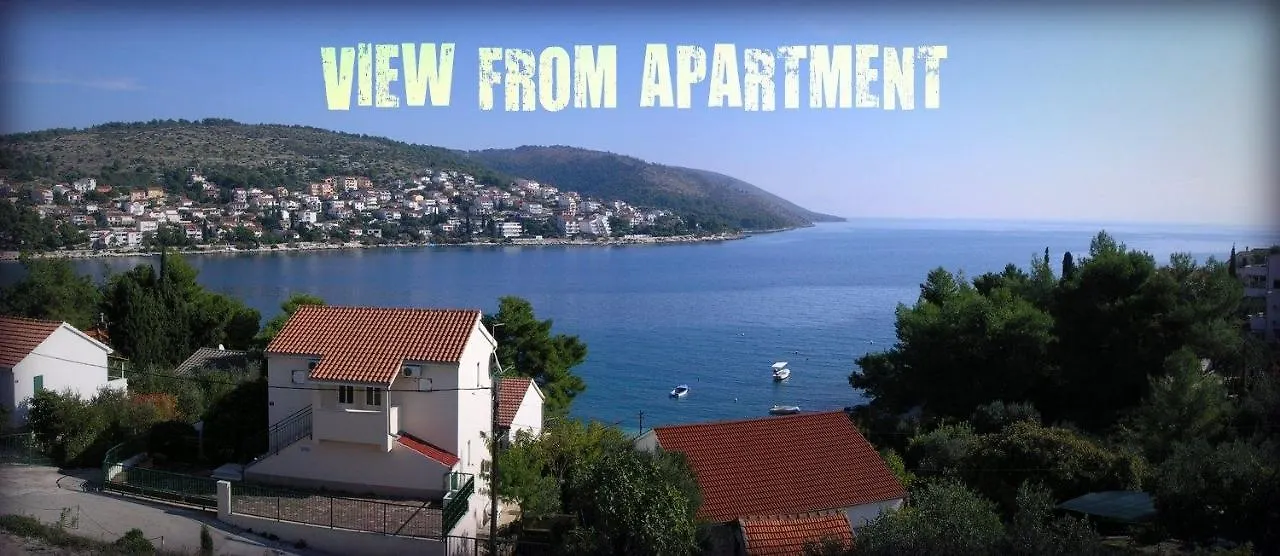 Apartment In Okrug Gornji With Sea View, Terrace, Air Conditioning, Wifi 5069-4